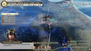 信長の野望新生PK 英語でやってみる　nobunga ambition awakening 6