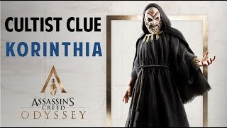 How to Get the Cultist Clue in Korinth, Korinthia - ASSASSIN'S CREED ODYSSEY (Cultist Clue Location)