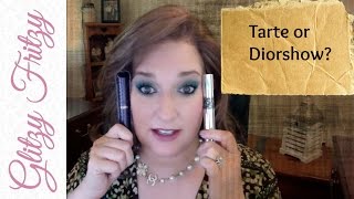 Tarte Lights Camera Lashes vs Diorshow Iconic Overcurl Mascara Review -  The Mascara Wars