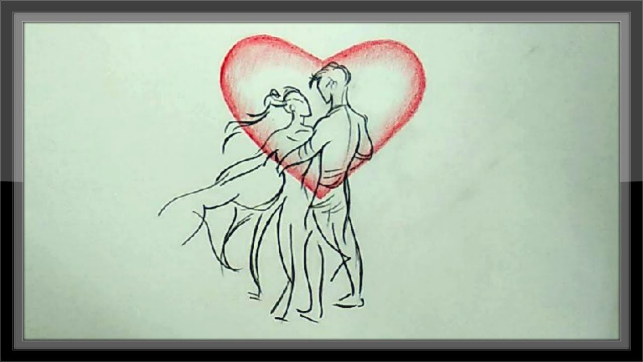 Easy Love Drawings For Beginners
