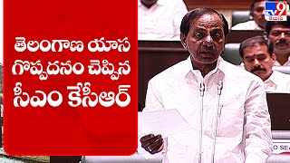 Telangana Assembly : తెలంగాణ యాస గొప్పదనం చెప్పిన CM KCR - TV9