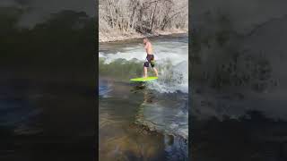 River surfing Salida CO