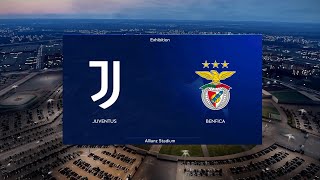 Juventus vs Benfica | Allianz Stadium | 2022-23 UEFA Champions League | PES 2021