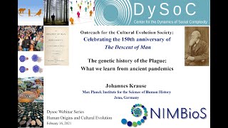 Johannes Krause : The genetic history of the Plague: What we learn from ancient pandemics