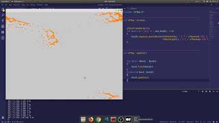 Flocking Simulation (c++)(openFrameworks)