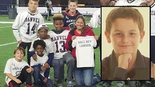 Mavericks honor Manvel boy who dreamed of being quarterback