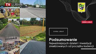 Gmina Lubań. Inwestycje i działania Wójta oraz samorządu