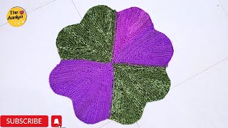 पायदान बनाने का सही तरीका | how to Make New Doormat | Full Knitting Tutorial By @TheAaniya01