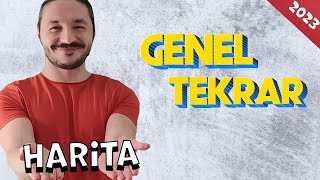 GENEL TEKRAR 2023 Dünya harita bilgisi çalışması