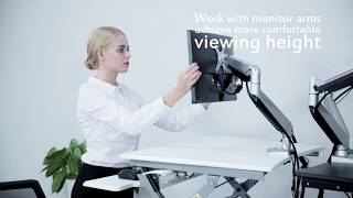 PrimeCables Birthday Sale 2021 - Standing Desk Riser | Sit to Stand Converter