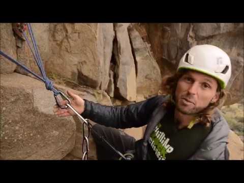 How To Belay Directly Off The Anchor Using An ATC Guide's Belay - YouTube