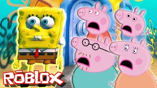 Peppa Pig ESCAPE FREAKYBOB'S CRAZY PARTY in Roblox