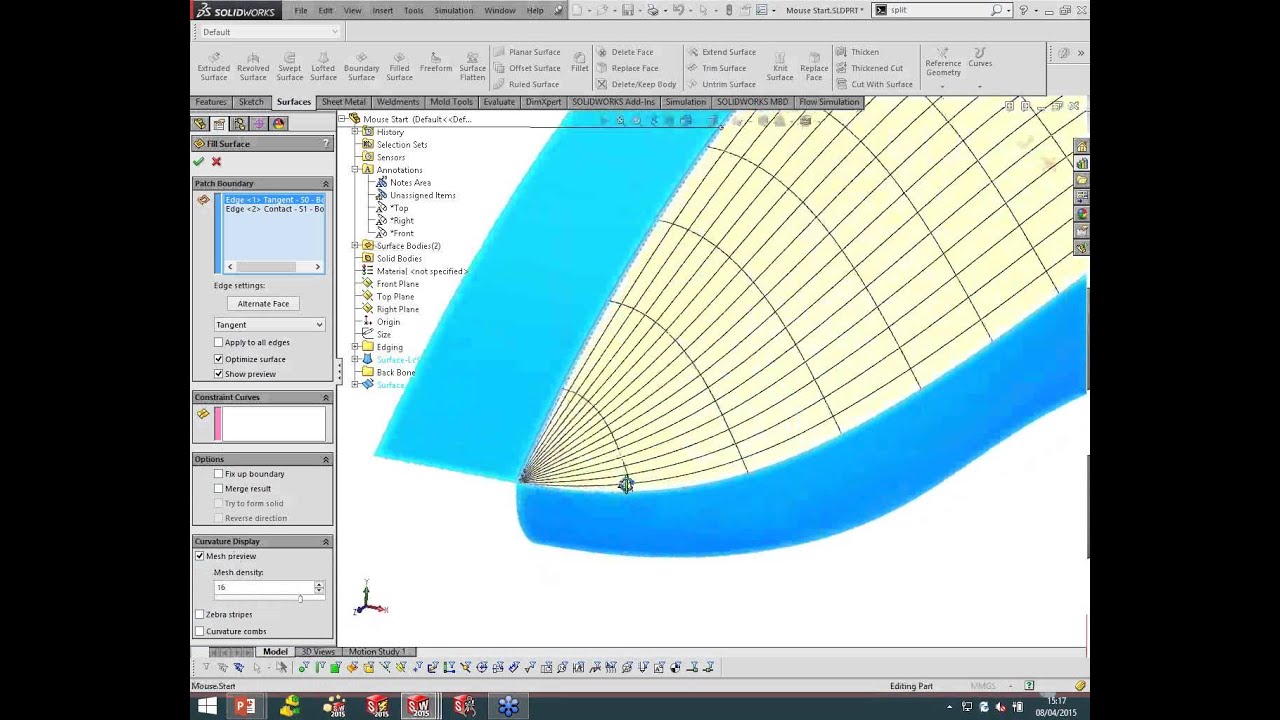 Solidworks Complex Shapes Surfaces For Advanced Users Solidworks