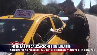 Cuarentena en Linares: Así son la fiscalizaciones del \