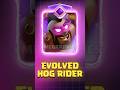 EVO Hog Rider💀 #clashroyale