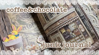 コーヒー屋さんのジャンクジャーナル/Junkjournal t37