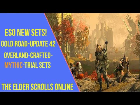 Brand New Armor Sets in ESO's Gold Road Expansion