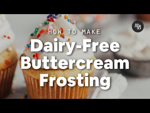 Dairy Free Vanilla Frosting Recipe