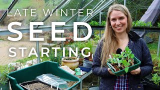 Late Winter Seed Starting for the Vegetable Garden