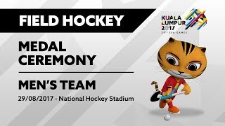 KL2017 29th SEA Games | Men's Field Hockey - 🏅 MEDAL CEREMONY 🏅 | 29/08/2017