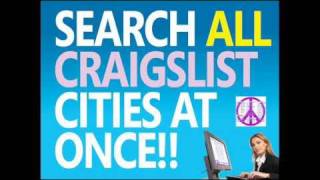 SEARCH ALL CRAIGSLIST CITIES AT ONCE