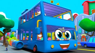 Wheels On The Bus Nursery Rhyme & More Songs for Babies