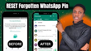 How to Recover Whatsapp Two Step Verification Code Without Email | Reset Forgotten WhatsApp Pin