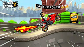 Power Of Super Bike Wheliee 🤯🤯 in New public  event #hcr2 #hillclimbracing2