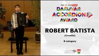 ROBERT BATISTA (Category B) Daruvar Accordion Award 2022