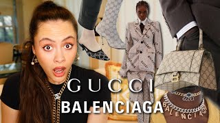 *OMG!!* GUCCI X BALENCIAGA!?! What to get from Gucci FW21 #GucciAria