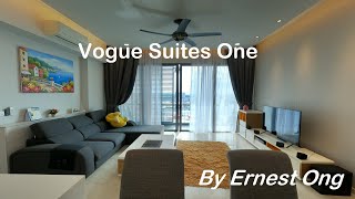 FOR RENT | Vogue Suites One KL Eco City 1 Bedroom 1 Study Balcony Lanai unit (797 sqft / 74 sqm).