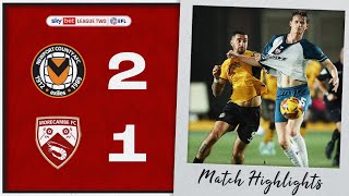 Highlights | Newport County 2 Morecambe 1