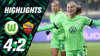 Mit Pajor-Doppelpack zum Sieg | Highlights | VfL Wolfsburg - AS Rom 4:2