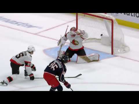 Kirill Marchenko's OT Goal Vs Senators, Sets Blue Jackets Rookie's ...