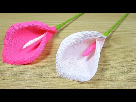 How to make Paper Flower 2017 - Flower Making of Crepe Paper - DIY Paper Crafts How to make Paper Flower 2017 - Flower Making of Crepe Paper - DIY Paper Crafts