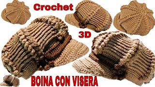 Como hacer boinas a crochet *Paso A Paso*