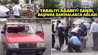 Sivas'ta Trafik Kazası! Yaralıyı Ağabeyi Sandı, Başında Dakikalarca Ağladı