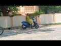 vijayalakshmi peraiyur u turn practice scootylearning driving