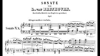 Beethoven: Sonata No.4 in Eb Major, Op.7 (Korstick, Lewis)