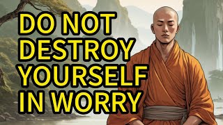 Do Not Destroy Yourself in Worry - Gautam Buddha | Buddhist Story on Tension and Worry