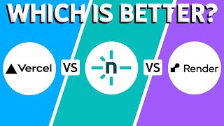 Vercel vs Netlify vs Render - (2026) Which One Is BEST?