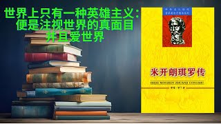 有声书《米开朗基罗传》历史不是人的意志，而是人们对于意志的表象