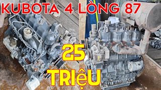 Kubota 4 lòng 87 li máy đẹp KENG giá 25 tr / 0917.6666.54