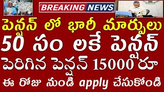 పెన్షన్ తీసుకునే వారికి భారీ మార్పులు | AP PENSION SCHEEM ALERT | AP GOVERNMENT NEW PENSION RULES