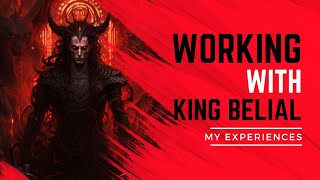 Working with King Belial: My Experiences. #spirituality #belial #demonology