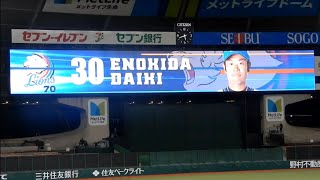 【2020 第22回戦】埼玉西武ライオンズvs北海道日本ハムファイターズ スタメン発表 2020/11/02