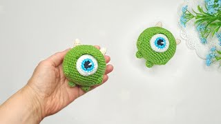 💥THIS MONSTER'S POPULARITY IS GOING TOGETHER! How to crochet a green monster.