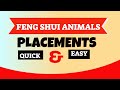 Feng Shui Animals -The Four Celestial Animals Of Feng Shui -Placements