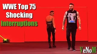 WWE Top 75 Shocking Interruptions of all Time