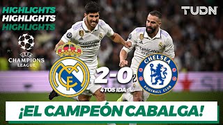 HIGHLIGHTS | Real Madrid 2-0 Chelsea | UEFA Champions Leahue 2022/23 4tos | TUDN